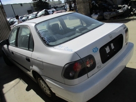 1997 HONDA CIVIC DX 4DR WHITE 1.6L AT A16346